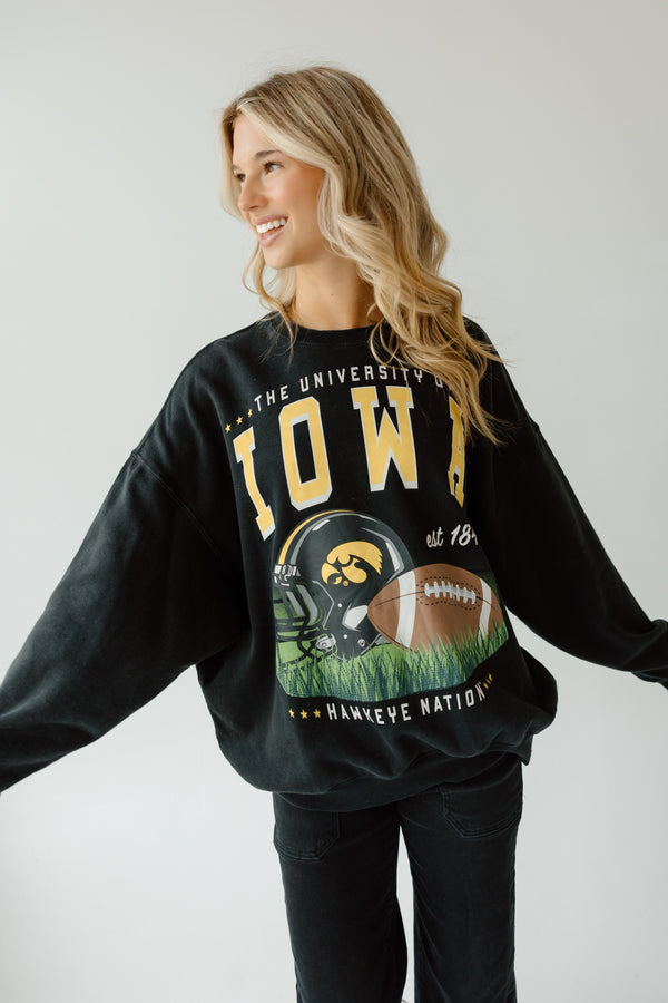 Iowa Malone Multimedia OS Fleece Crew